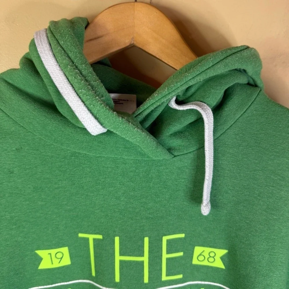 The North Face Never Stop Exploring Hoodie Size XL Kelly Green Outdoor‎ Active